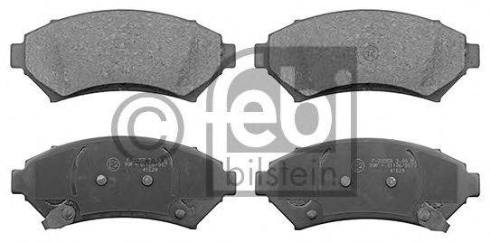 FEBI BILSTEIN 116156 Комплект тормозных колодок, дисковый тормоз