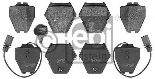 FEBI BILSTEIN 116218 Комплект тормозных колодок, дисковый тормоз