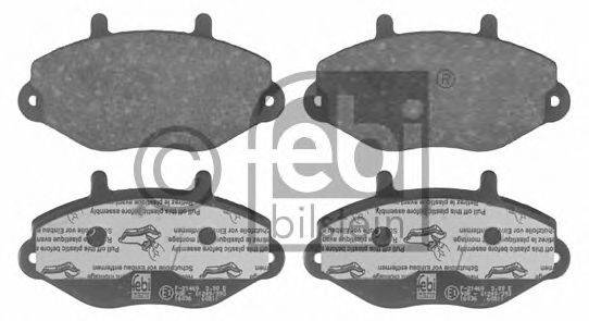 FEBI BILSTEIN 16036 Комплект тормозных колодок, дисковый тормоз