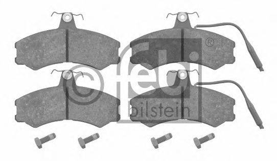 FEBI BILSTEIN 16051 Комплект тормозных колодок, дисковый тормоз