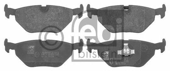 FEBI BILSTEIN 16176 Комплект тормозных колодок, дисковый тормоз