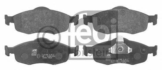FEBI BILSTEIN 16202 Комплект тормозных колодок, дисковый тормоз