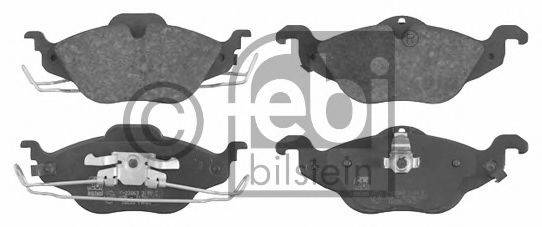 FEBI BILSTEIN 16233 Комплект тормозных колодок, дисковый тормоз