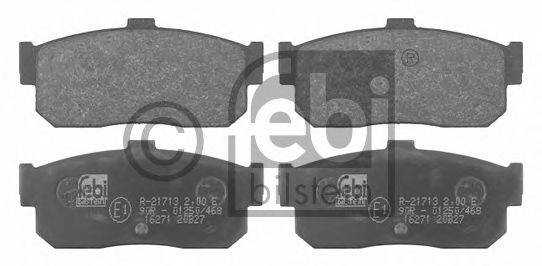 Комплект тормозных колодок, дисковый тормоз FEBI BILSTEIN 16271