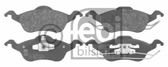 FEBI BILSTEIN 16279 Комплект тормозных колодок, дисковый тормоз
