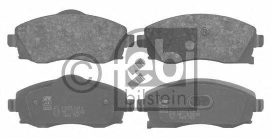 Комплект тормозных колодок, дисковый тормоз FEBI BILSTEIN 16423