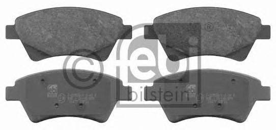 FEBI BILSTEIN 16477 Комплект тормозных колодок, дисковый тормоз