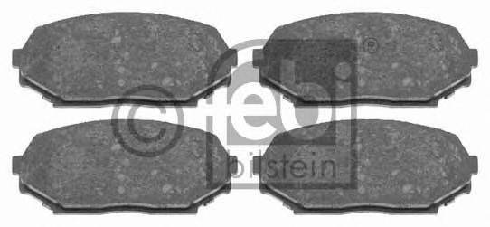FEBI BILSTEIN 16496 Комплект тормозных колодок, дисковый тормоз