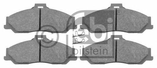 FEBI BILSTEIN 16520 Комплект тормозных колодок, дисковый тормоз