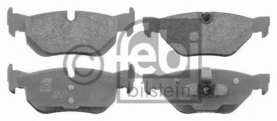 FEBI BILSTEIN 16533 Комплект тормозных колодок, дисковый тормоз