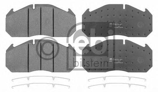 FEBI BILSTEIN 16562 Комплект тормозных колодок, дисковый тормоз