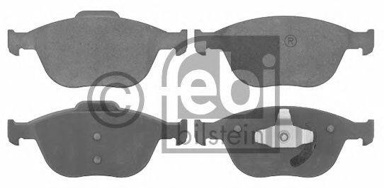 FEBI BILSTEIN 16570 Комплект тормозных колодок, дисковый тормоз