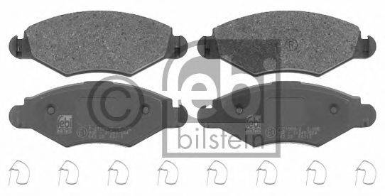 FEBI BILSTEIN 16575 Комплект тормозных колодок, дисковый тормоз