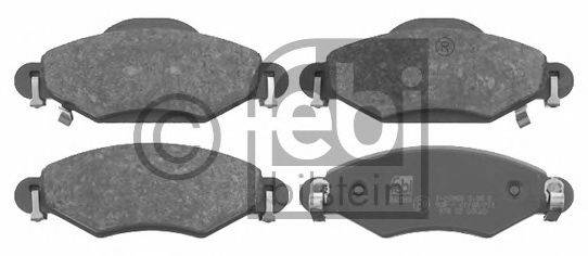 FEBI BILSTEIN 16576 Комплект тормозных колодок, дисковый тормоз