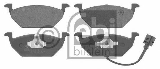 FEBI BILSTEIN 16617 Комплект тормозных колодок, дисковый тормоз