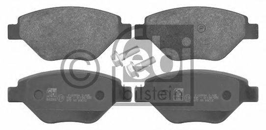 Комплект тормозных колодок, дисковый тормоз FEBI BILSTEIN 16623