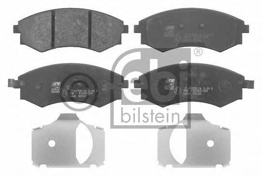 FEBI BILSTEIN 16681 Комплект тормозных колодок, дисковый тормоз