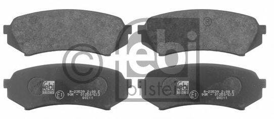 Комплект тормозных колодок, дисковый тормоз FEBI BILSTEIN 16731