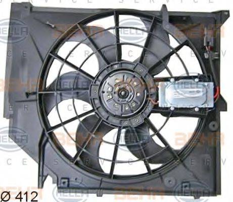 Вентилятор, охлаждение двигателя BEHR HELLA SERVICE 8EW 351 038-391
