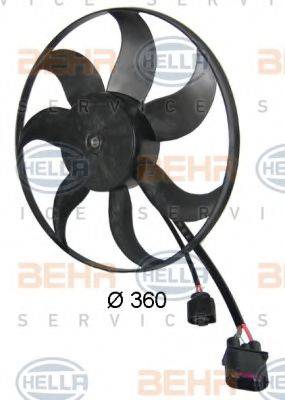 Вентилятор, охлаждение двигателя BEHR HELLA SERVICE 8EW 351 039-171