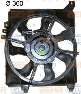 Вентилятор, охлаждение двигателя BEHR HELLA SERVICE 8EW 351 041-401