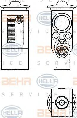 BEHR HELLA SERVICE 8UW351234231 Расширительный клапан, кондиционер