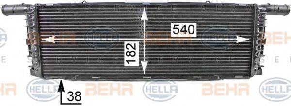 BEHR HELLA SERVICE 8MK376701661 Радиатор, охлаждение двигателя