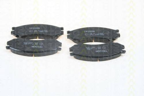 TRISCAN 811014947 Комплект тормозных колодок, дисковый тормоз