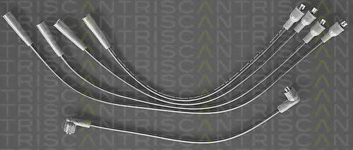 Комплект проводов зажигания TRISCAN 8860 4007