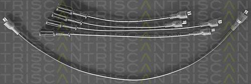 TRISCAN 88607250 Комплект проводов зажигания