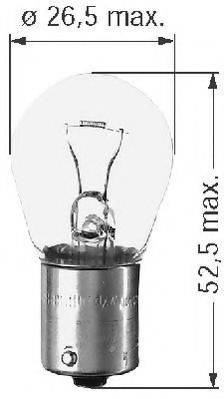 Лампа накаливания, фонарь указателя поворота BERU 312215