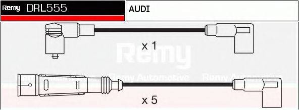 DELCO REMY DRL555 Комплект проводов зажигания