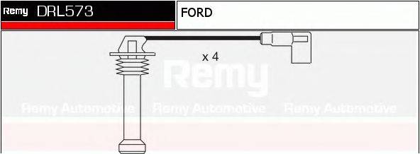 DELCO REMY DRL573 Комплект проводов зажигания
