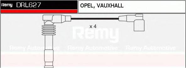 Комплект проводов зажигания DELCO REMY DRL627