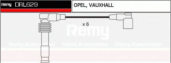 Комплект проводов зажигания DELCO REMY DRL629