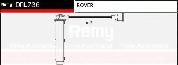 Комплект проводов зажигания DELCO REMY DRL736