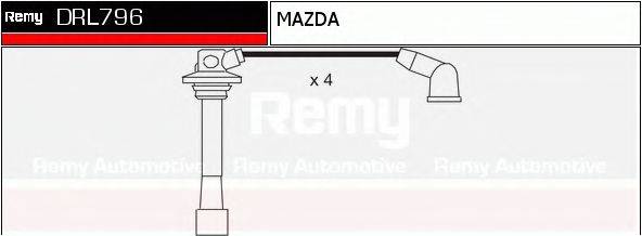 Комплект проводов зажигания DELCO REMY DRL796