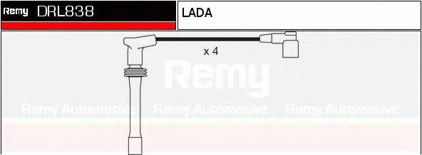 Комплект проводов зажигания DELCO REMY DRL838