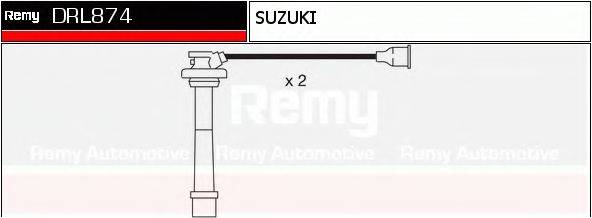 DELCO REMY DRL874 Комплект проводов зажигания