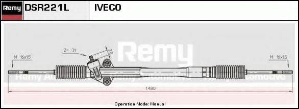 DELCO REMY DSR221L Рулевой механизм