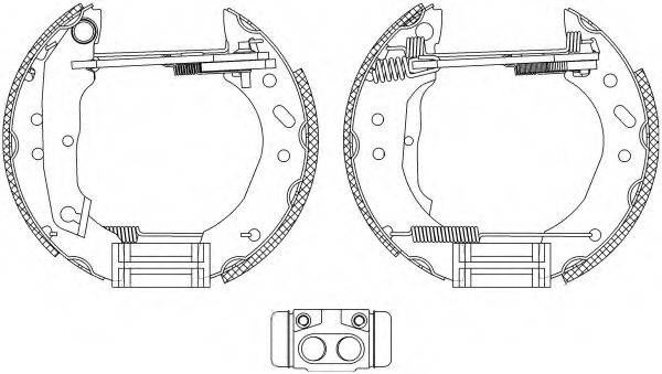 Комплект тормозных колодок PAGID R1291