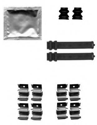 Комплектующие, колодки дискового тормоза PAGID K0454