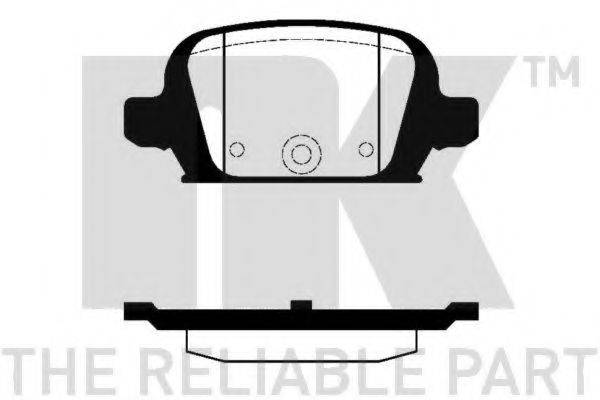 NK 223630 Комплект тормозных колодок, дисковый тормоз