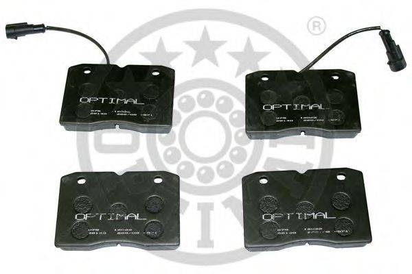 OPTIMAL 12022 Комплект тормозных колодок, дисковый тормоз