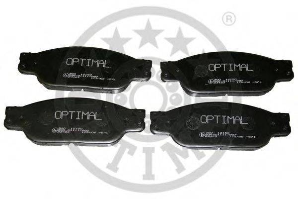 OPTIMAL 12150 Комплект тормозных колодок, дисковый тормоз