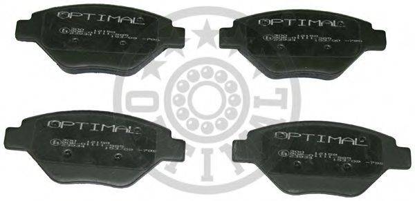 OPTIMAL 12159 Комплект тормозных колодок, дисковый тормоз