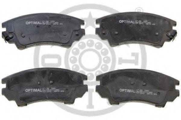 OPTIMAL 12455 Комплект тормозных колодок, дисковый тормоз