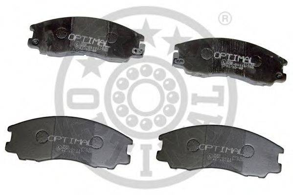 OPTIMAL 77132 Комплект тормозных колодок, дисковый тормоз