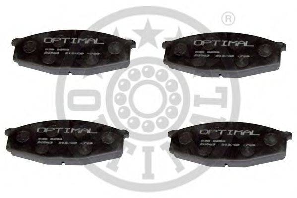 OPTIMAL 9259 Комплект тормозных колодок, дисковый тормоз