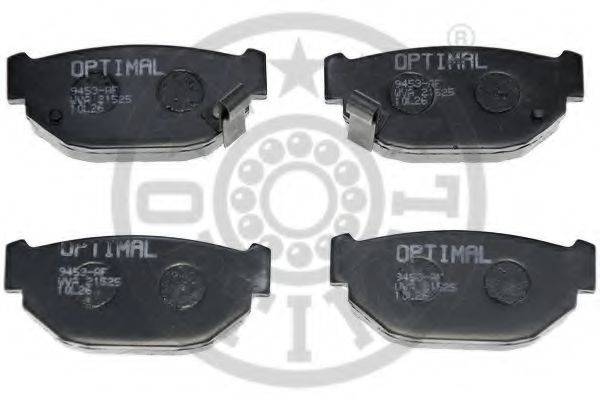 OPTIMAL 9453 Комплект тормозных колодок, дисковый тормоз
